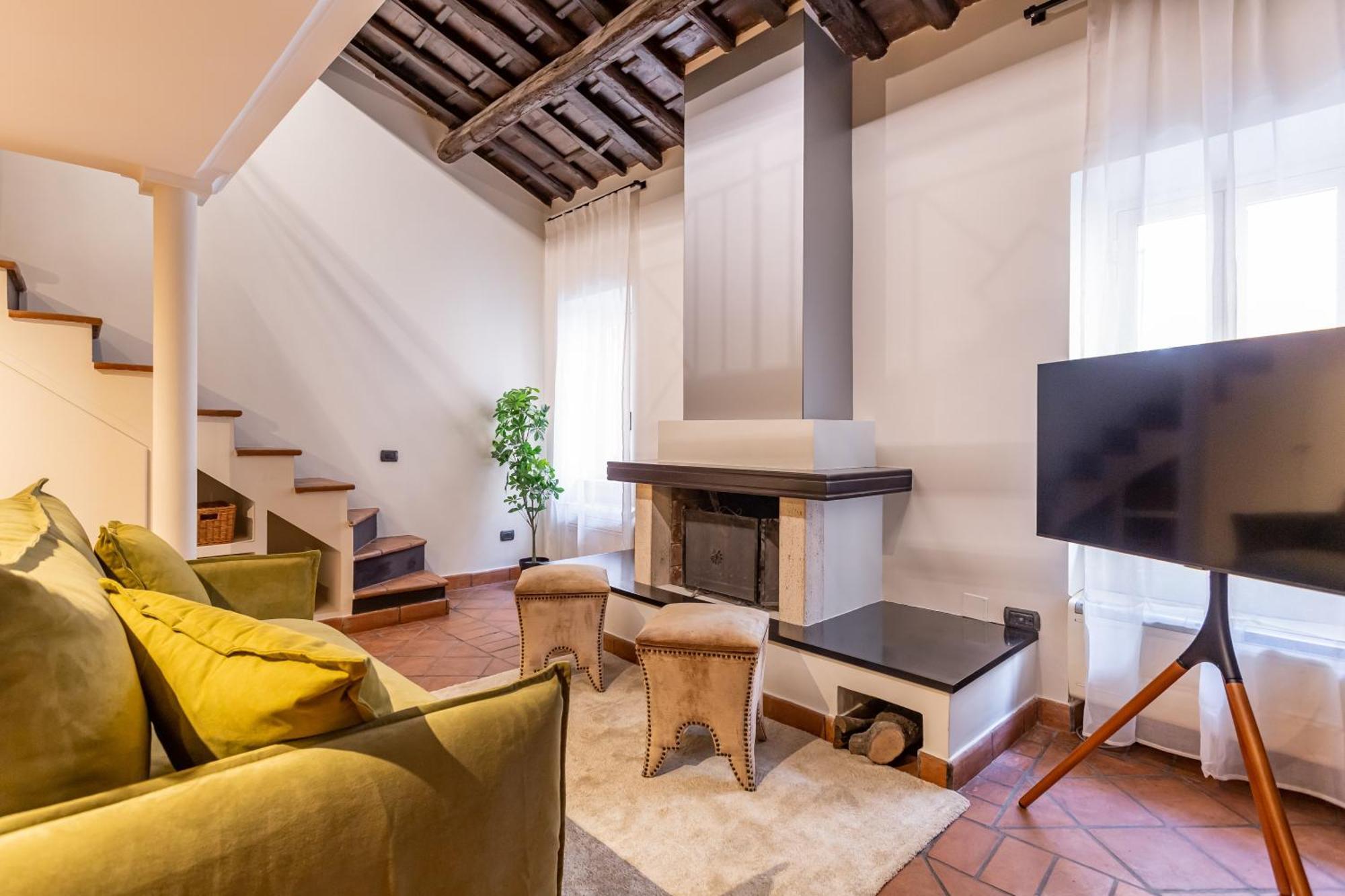 Art House Trastevere Luxury Apartment โรม ภายนอก รูปภาพ